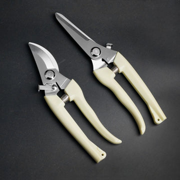 Stainless Steel Fruit Tree Gardening Pruning Branches Garden Labor-saving Flower Pruning Shears Household Strong Shears