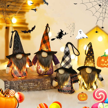 Halloween Supplies Light-emitting Forest Man Doll Pendant