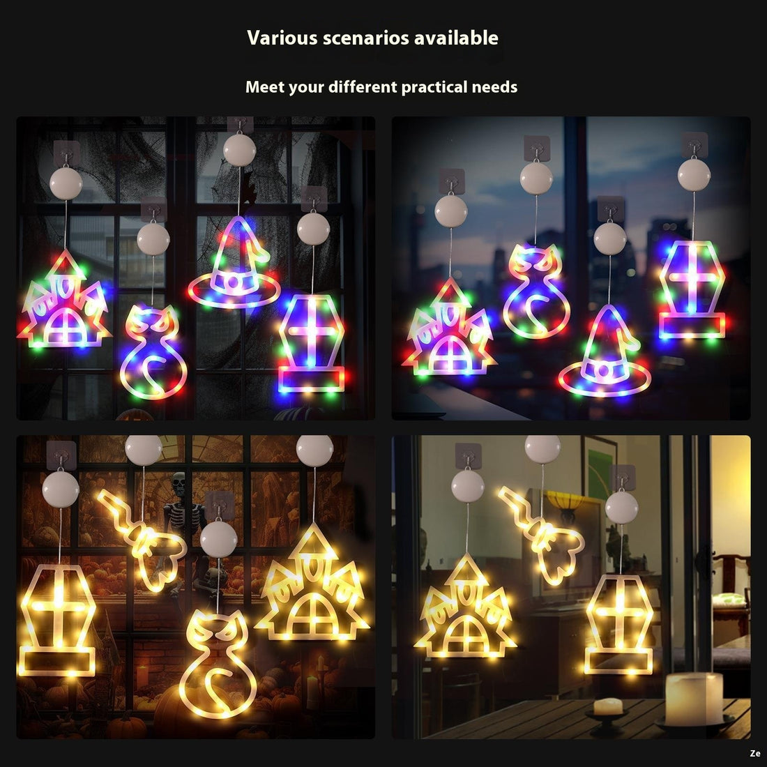 Luminous Halloween Acrylic Pendant Layout Supplies
