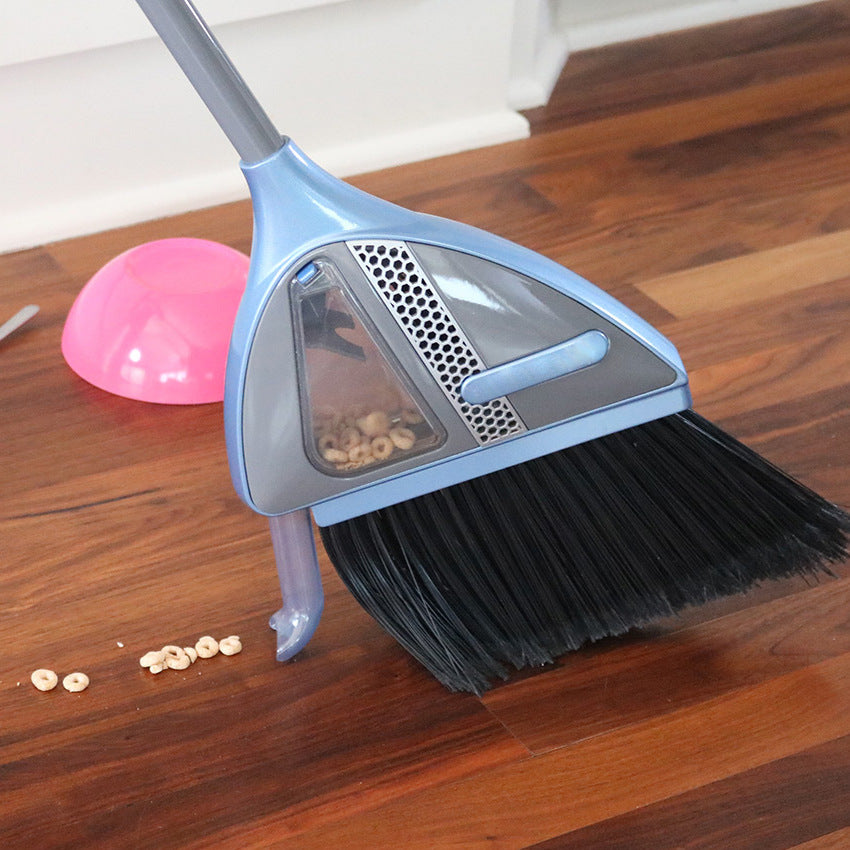 2-in-1 Cordless Sweeper with build in Vacuum Broom