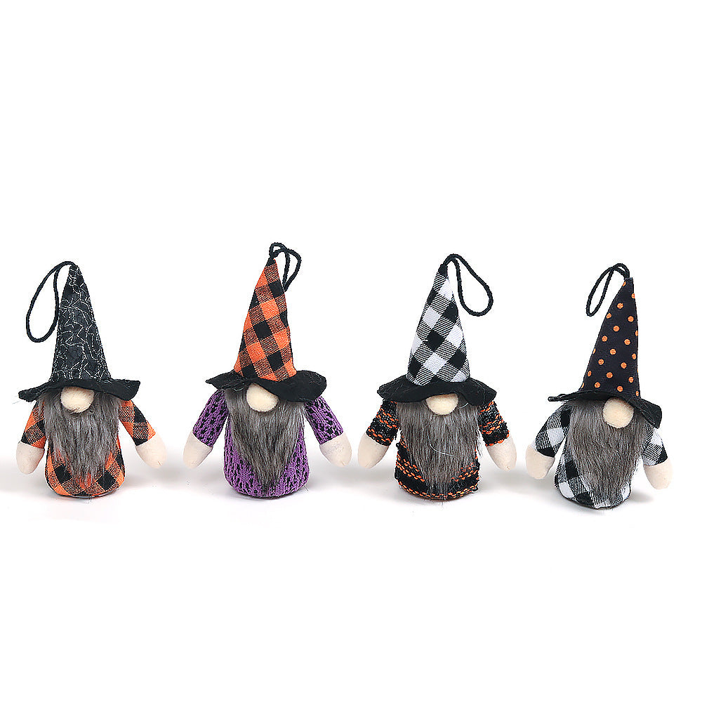 Halloween Supplies Light-emitting Forest Man Doll Pendant